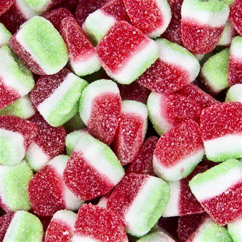 100g fizzy watermelon slices